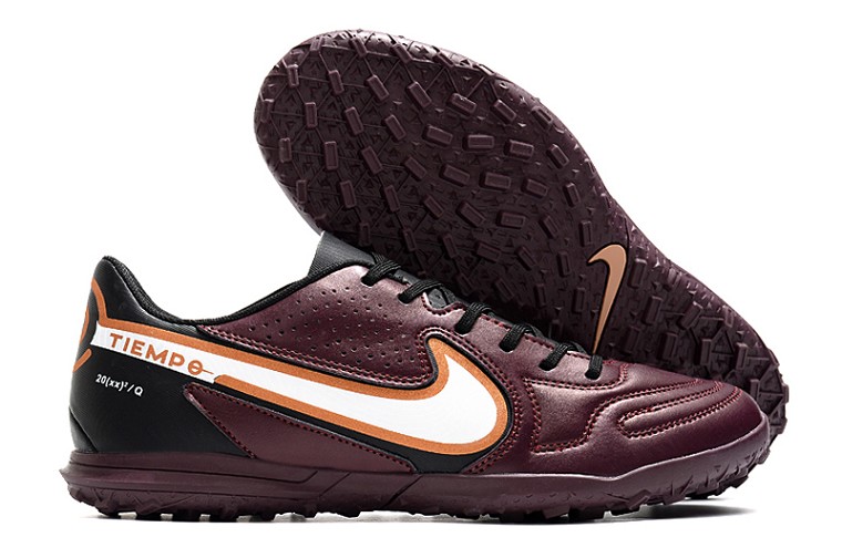 Nike Tiempo Legend 9 Club TF - Marron blanc